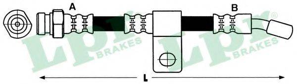 LPR 6T48181 Тормозной шланг