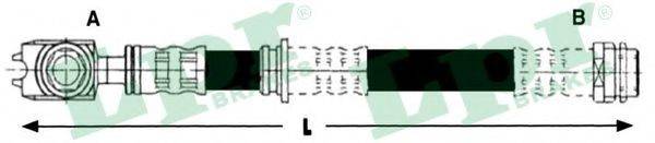 LPR 6T48017 Тормозной шланг