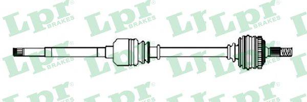 LPR DS15040 Приводной вал