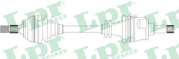 LPR DS16057 Приводной вал
