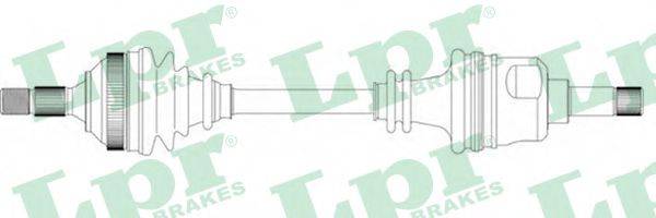 LPR DS16084 Приводной вал