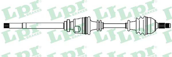 LPR DS38080 Приводной вал