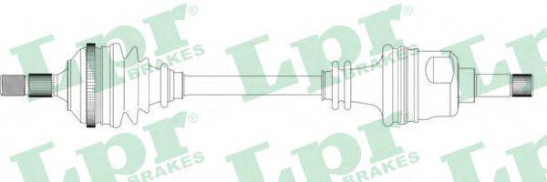 LPR DS38129 Приводной вал