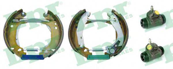 LPR OEK102 Комплект тормозных колодок