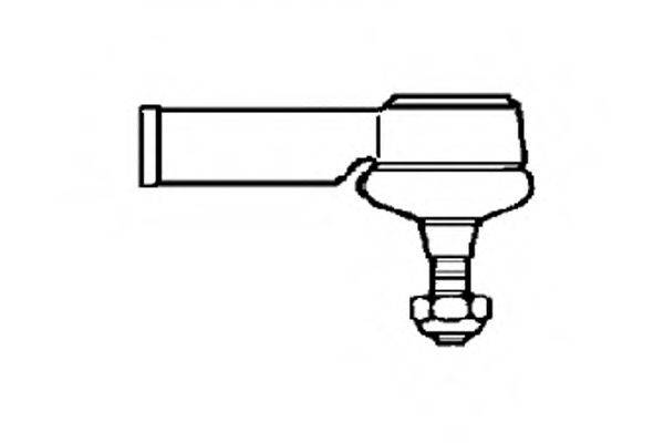OCAP 0291422 Наконечник поперечной рулевой тяги