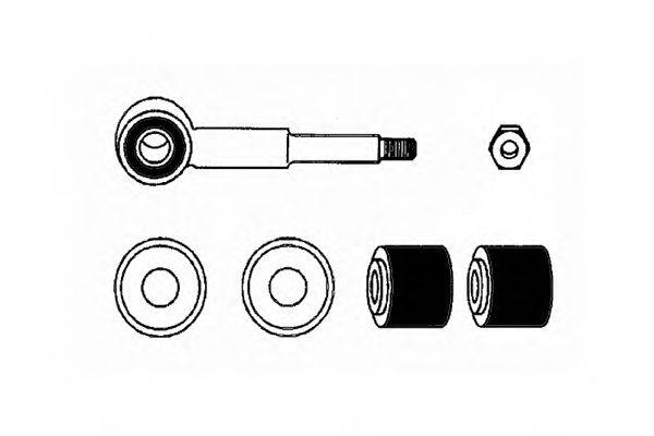 OCAP 0181602K Ремкомплект, соединительная тяга стабилизатора