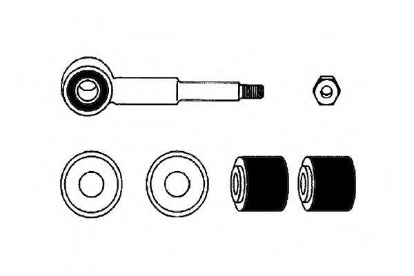 OCAP 0181326K Ремкомплект, соединительная тяга стабилизатора