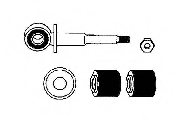 OCAP 0181099K Ремкомплект, соединительная тяга стабилизатора