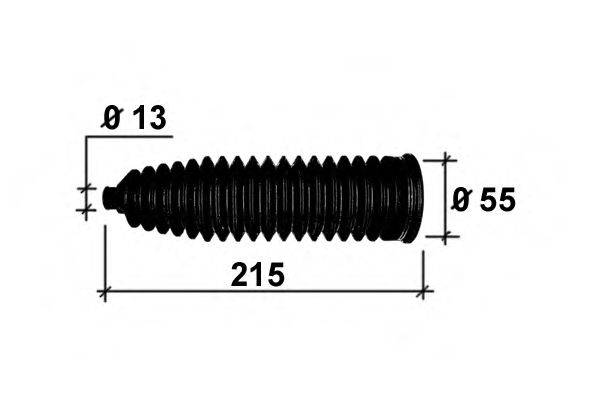OCAP 1211446 Пыльник, рулевое управление