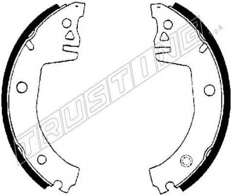 TRUSTING 106218 Комплект тормозных колодок