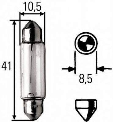 HELLA 8GM002091131 Лампа накаливания, фонарь указателя поворота; Лампа накаливания, фонарь сигнала торможения; Лампа накаливания, задний гарабитный огонь; Лампа накаливания, oсвещение салона; Лампа накаливания; Лампа накаливания, фонарь указателя поворота; Лампа накаливания, фонарь сигнала торможения; Лампа накаливания, задний гарабитный огонь