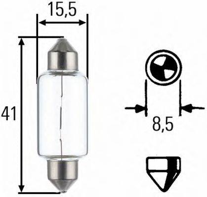 HELLA 8GM002091251 Лампа накаливания, фонарь указателя поворота; Лампа накаливания, фонарь сигнала торможения; Лампа накаливания, задний гарабитный огонь; Лампа накаливания, oсвещение салона; Лампа накаливания; Лампа накаливания, фонарь указателя поворота; Лампа накаливания, фонарь сигнала торможения; Лампа накаливания, задний гарабитный огонь