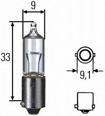 HELLA 8GH002473191 Лампа накаливания, стояночные огни / габаритные фонари