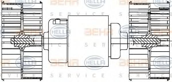 HELLA 8EW351029041 Вентилятор салона