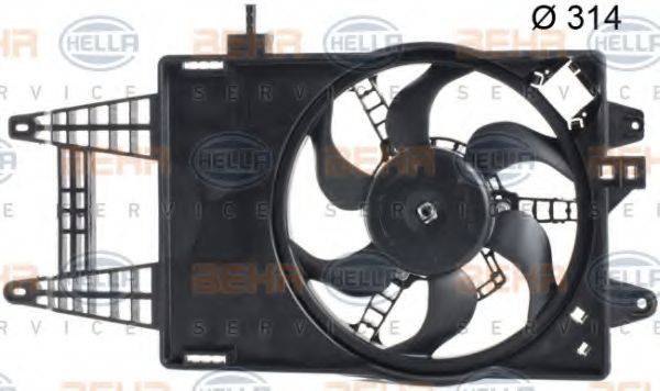 HELLA 8EW351039661 Вентилятор, охлаждение двигателя