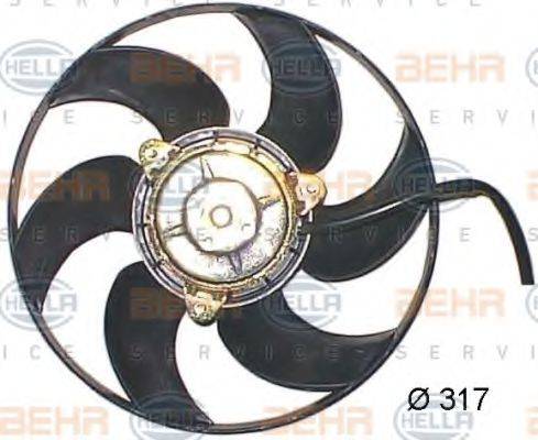 HELLA 8EW351044151 Вентилятор, охлаждение двигателя