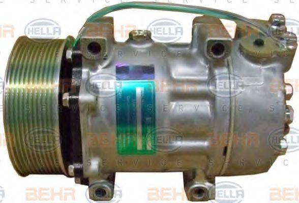 HELLA 8FK351119381 Компрессор, кондиционер