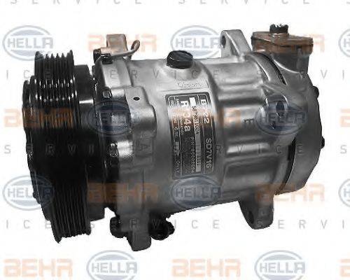 HELLA 8FK351127121 Компрессор, кондиционер
