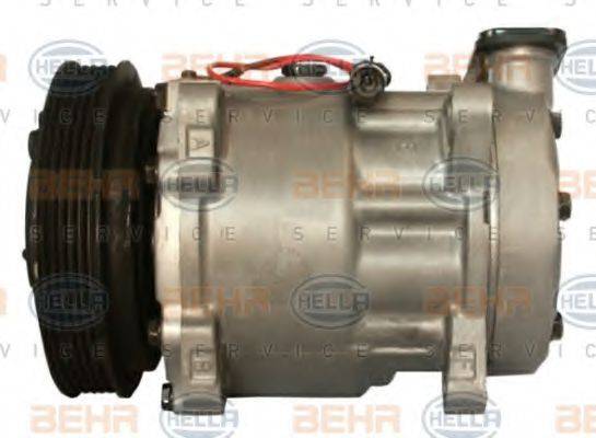 HELLA 8FK351127621 Компрессор, кондиционер