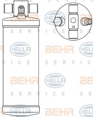 HELLA 8FT351192551 Осушитель, кондиционер