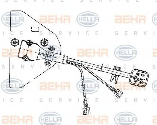 HELLA 5HL351321051 Регулятор, вентилятор салона