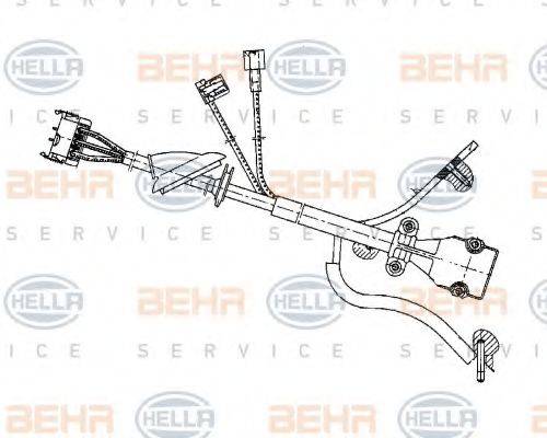 HELLA 5HL351321061 Регулятор, вентилятор салона