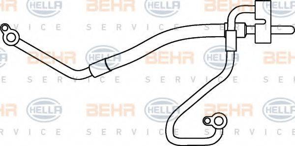 HELLA 9GS351337171 Трубопровод высокого давления, кондиционер