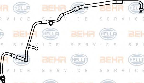 HELLA 9GS351337201 Трубопровод высокого давления, кондиционер