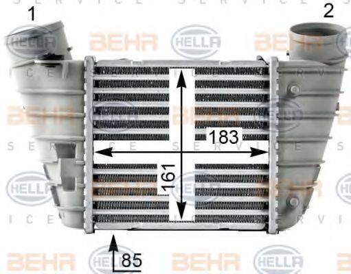 HELLA 8ML376700061 Интеркулер