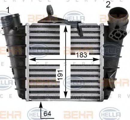 HELLA 8ML376700101 Интеркулер