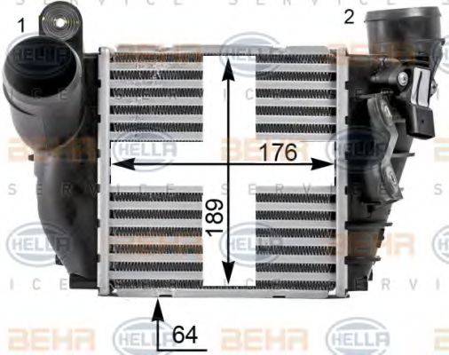 HELLA 8ML376700701 Интеркулер