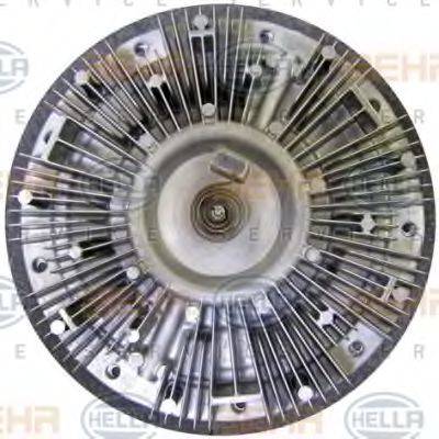 HELLA 8MV376757631 Сцепление, вентилятор радиатора