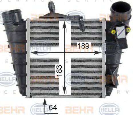 HELLA 8ML376760581 Интеркулер