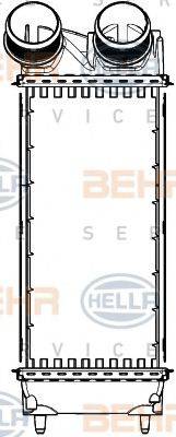 HELLA 8ML376777351 Интеркулер