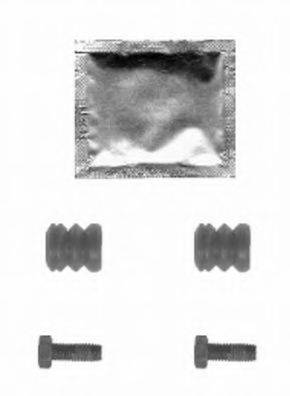 HELLA 8DZ355204891 Комплектующие, колодки дискового тормоза