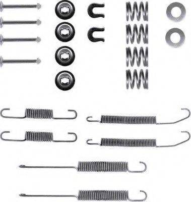 HELLA 8DZ355200271 Комплектующие, тормозная колодка