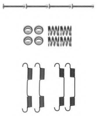 HELLA 8DZ355202051 Комплектующие, стояночная тормозная система