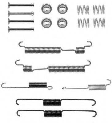 HELLA 8DZ355200991 Комплектующие, тормозная колодка