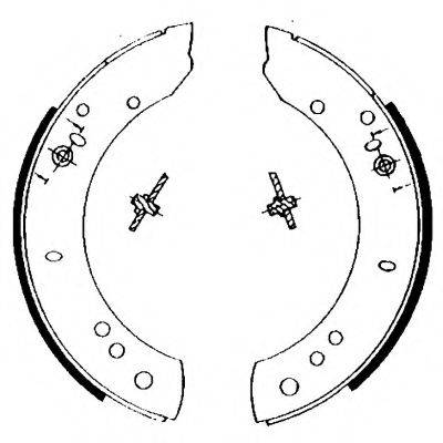 HELLA 8DB355002081 Комплект тормозных колодок