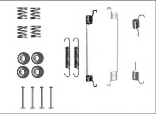 HELLA 8DZ355205831 Комплектующие, тормозная колодка