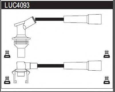 LUCAS ELECTRICAL LUC4093 Комплект проводов зажигания