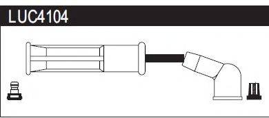 LUCAS ELECTRICAL LUC4104 Комплект проводов зажигания