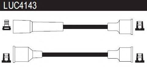 LUCAS ELECTRICAL LUC4143 Комплект проводов зажигания