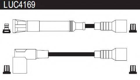 LUCAS ELECTRICAL LUC4169 Комплект проводов зажигания