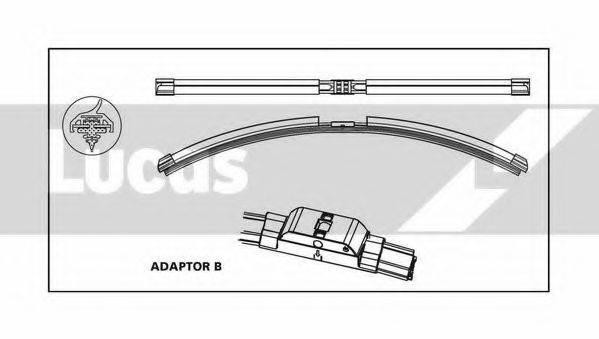 LUCAS ELECTRICAL LLWFB16B Щетка стеклоочистителя