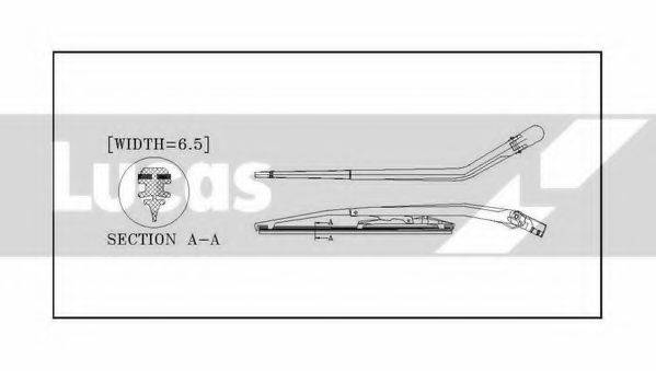 LUCAS ELECTRICAL LLWCR12C Щетка стеклоочистителя