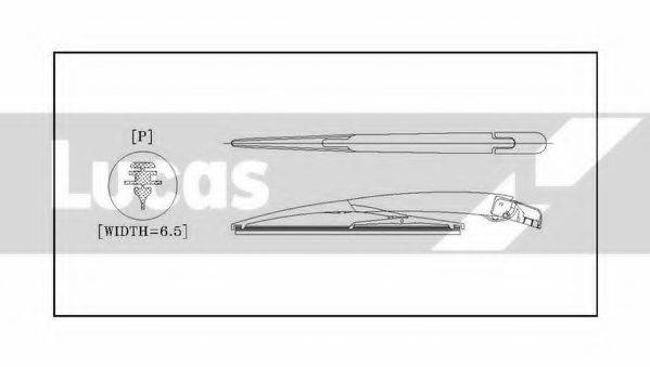 LUCAS ELECTRICAL LLWCR12D Щетка стеклоочистителя