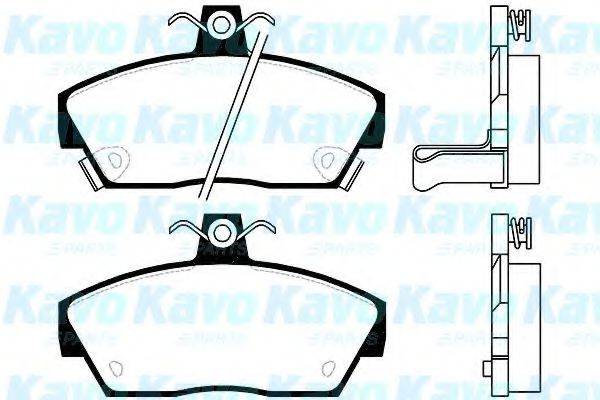 KAVO PARTS BP2013 Комплект тормозных колодок, дисковый тормоз