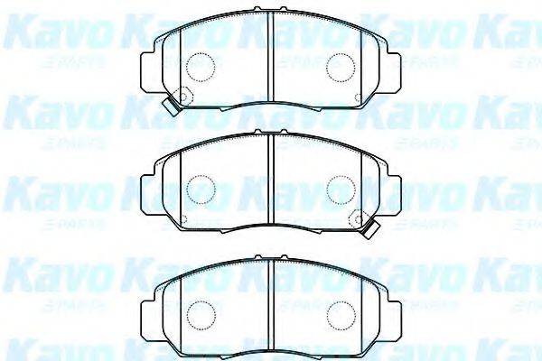 KAVO PARTS BP2047 Комплект тормозных колодок, дисковый тормоз