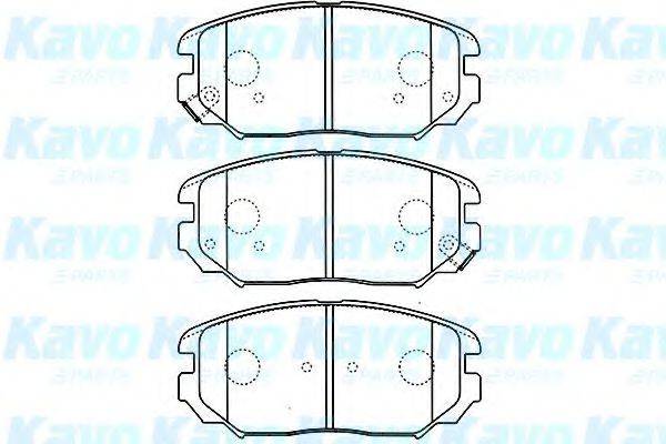 KAVO PARTS BP3029 Комплект тормозных колодок, дисковый тормоз